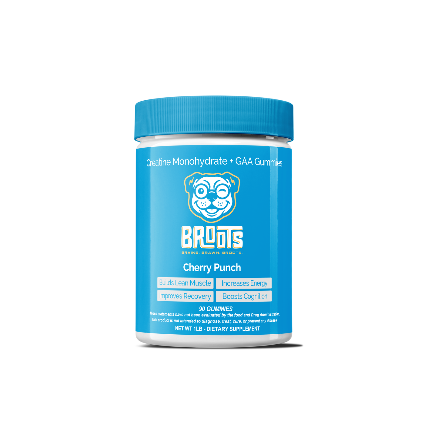 Broots Creatine + GAA Gummy - (8x More Effective than Creatine Alone)