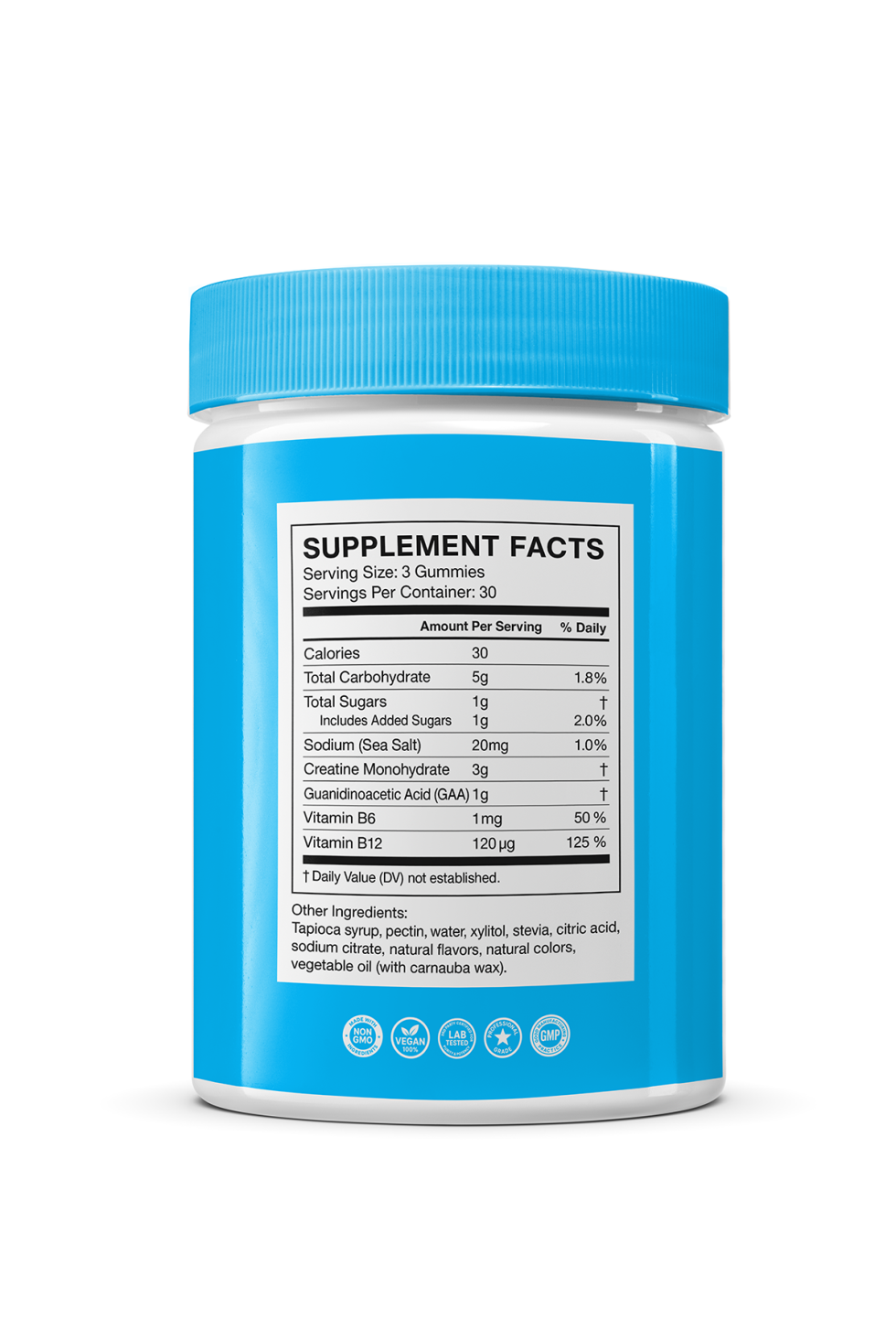 Broots Creatine + GAA Gummy - (8x More Effective than Creatine Alone)